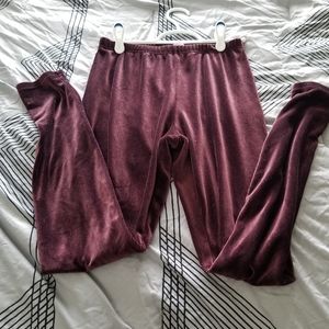 Xhilaration Maroon leggings